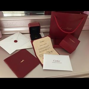 Authentic Cartier love ring